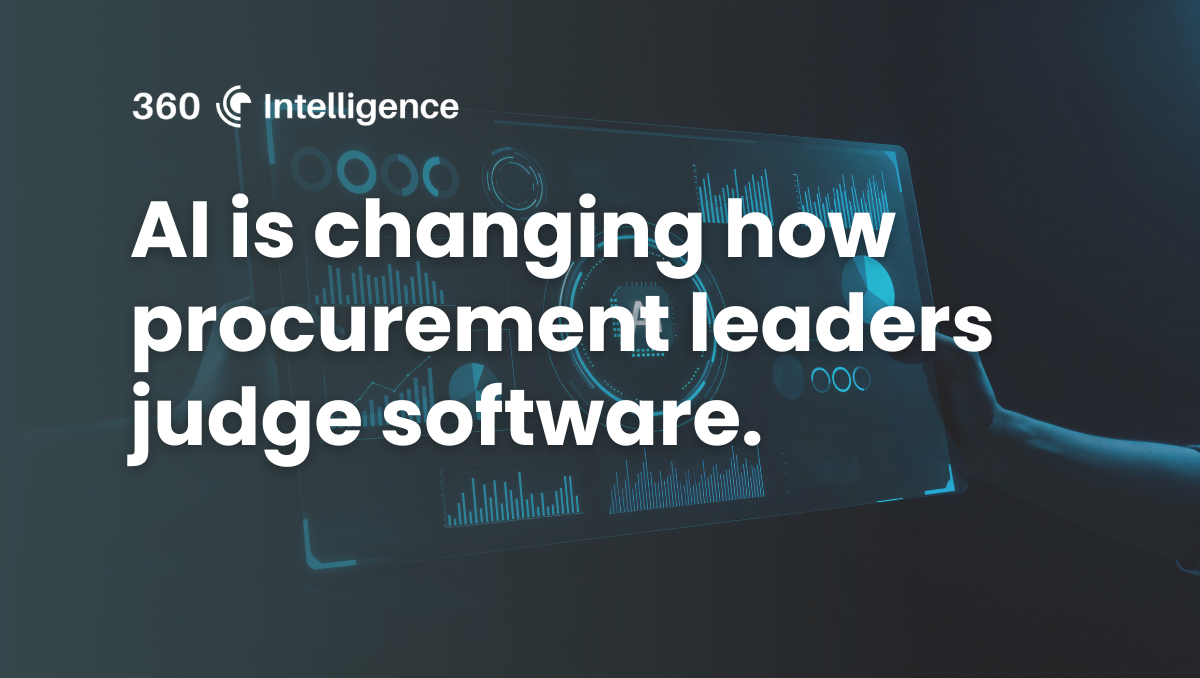 AI is changing how procurement leaders judge software