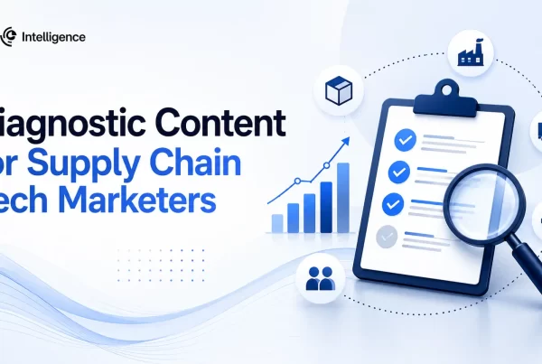 Diagnostic Content for Supply Chain Tech Marketers