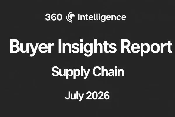 Buyer Insights Report - Supply Chain - July 2026